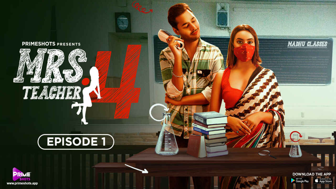 Mrs Teacher 4 2023 Primeshots Hindi XXX Web Series Episode 1